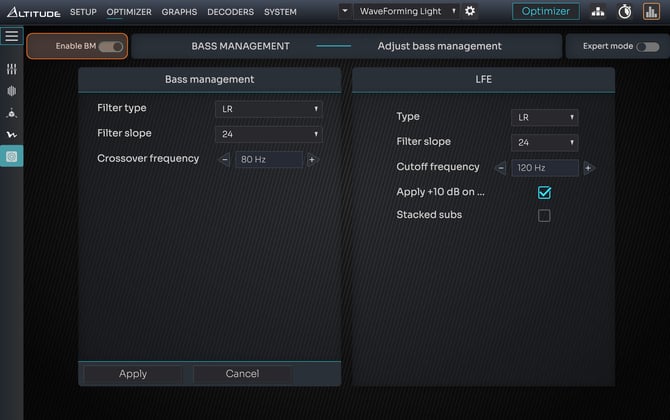 Active Bass Management