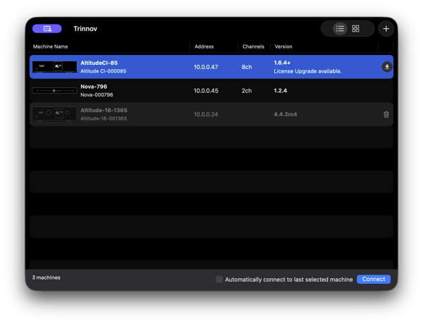 Licence ugprade available