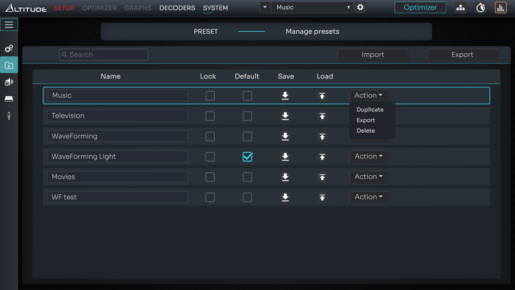 What is a Preset?
