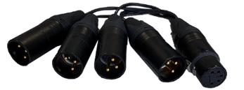 XLR5 adapter