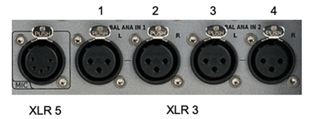 XL3-XLR5