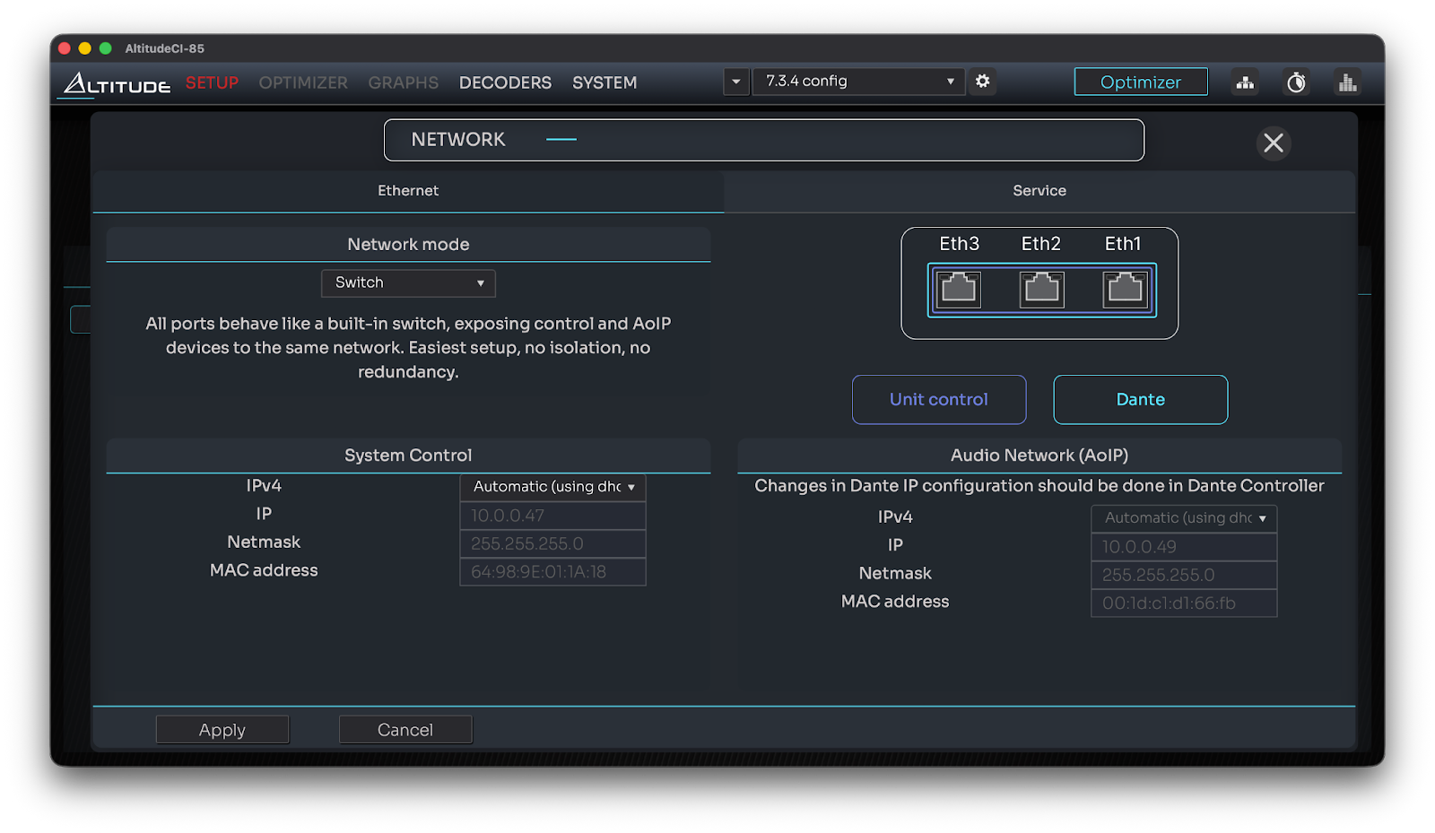 Network Modes Explained